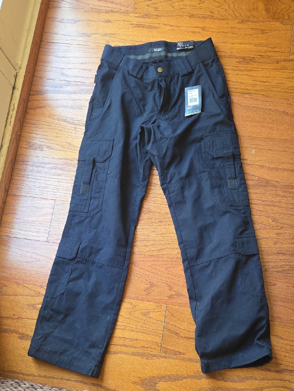 5.11 Tactical Black Cargo Pants with Multi-Pocket Utility